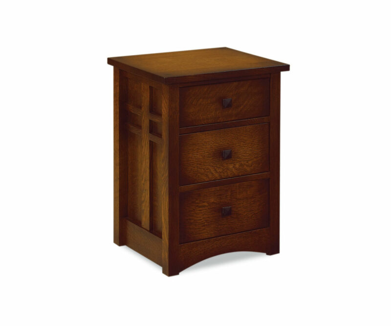 Kascade 3 Drawer Nightstand
