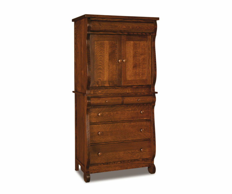 Old Classic Sleigh Armoire