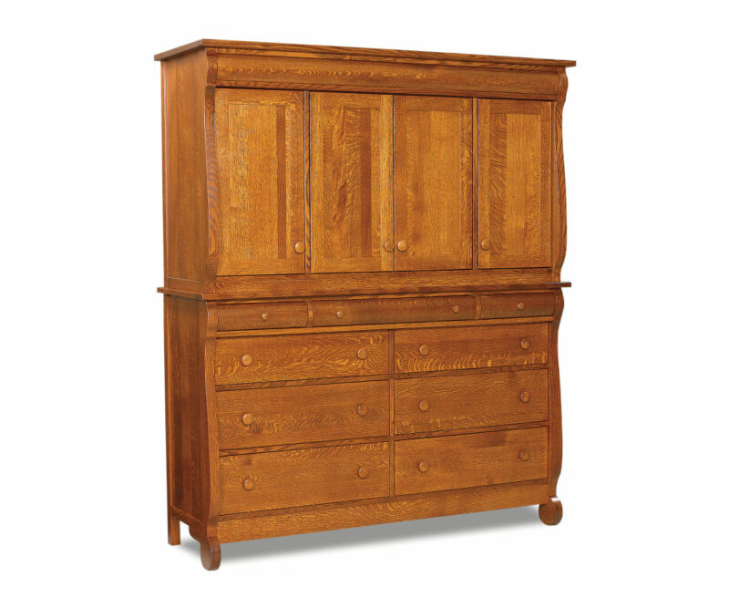 Old Classic Sleigh Mule Chest