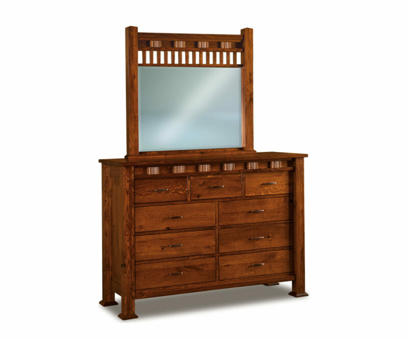 Sequoyah 9 Drawer Dresser