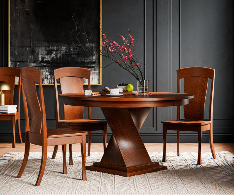 Lexington Single Pedestal Table Collection