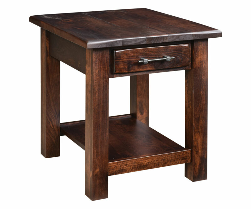 Barn Floor End Table