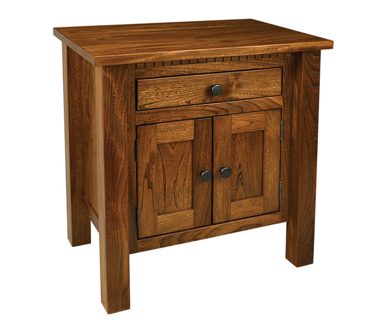 Lindholt One Drawer, Two Door Nightstand