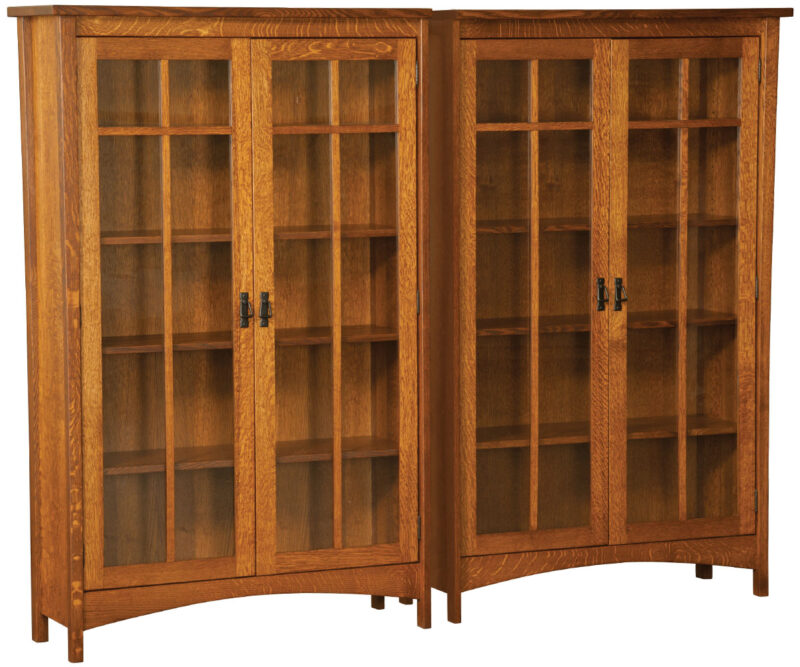 Arts & Crafts Split Bookcase