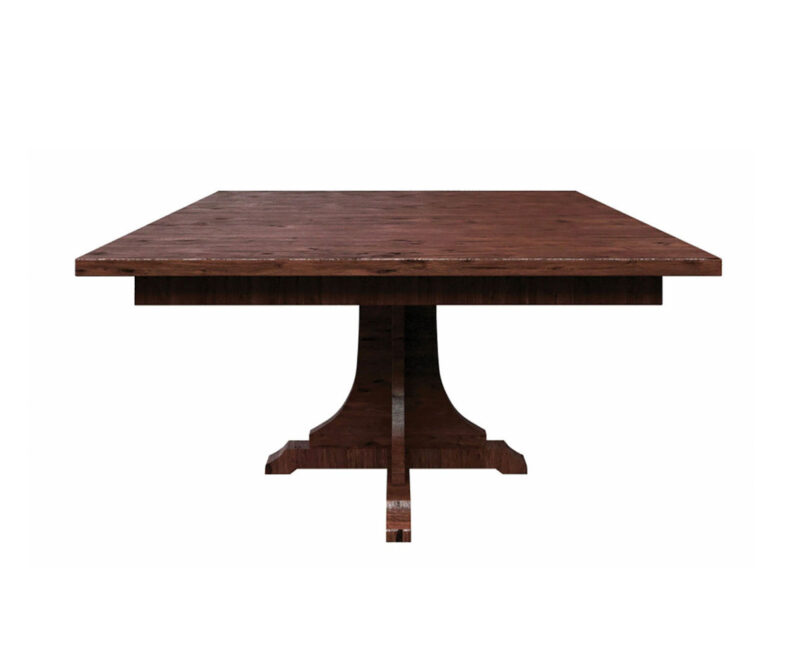 652 Mission Single Pedestal Table