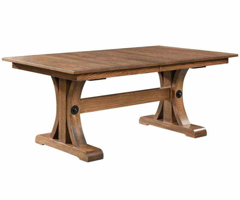 Oagley Double Pedestal Table