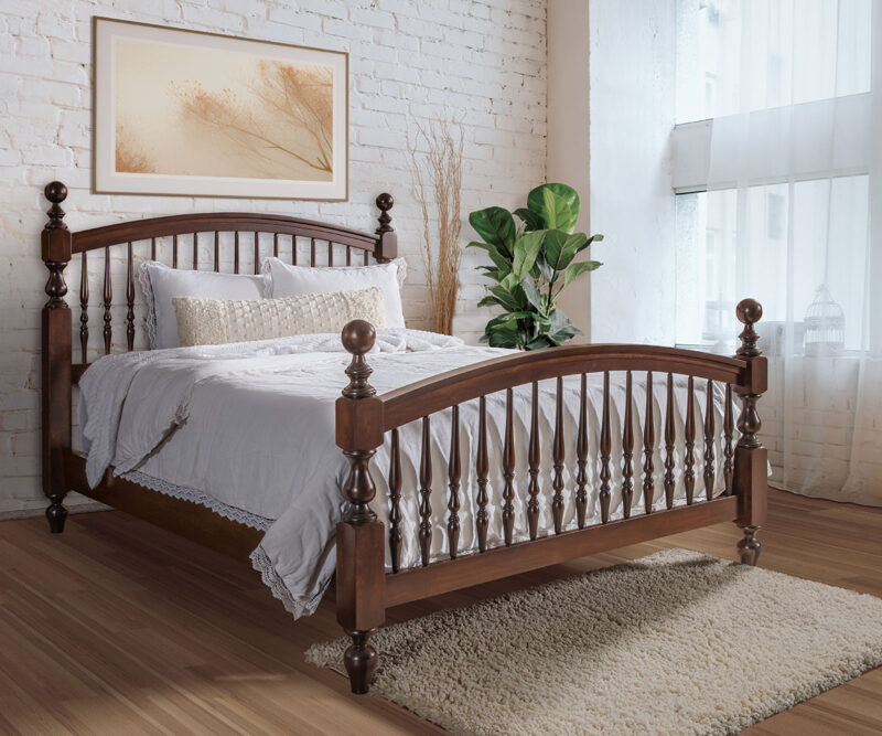 Bow Spindle Bed Collection
