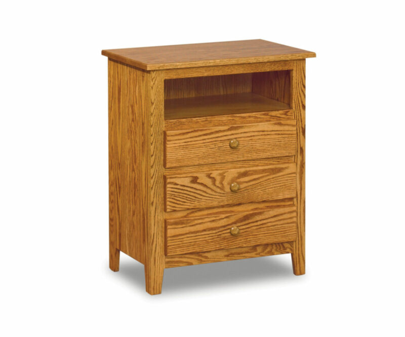 Shaker 3 Drawer Nightstand