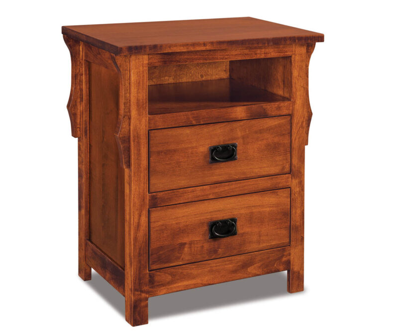 Stick Mission 2 Drawer Nightstand
