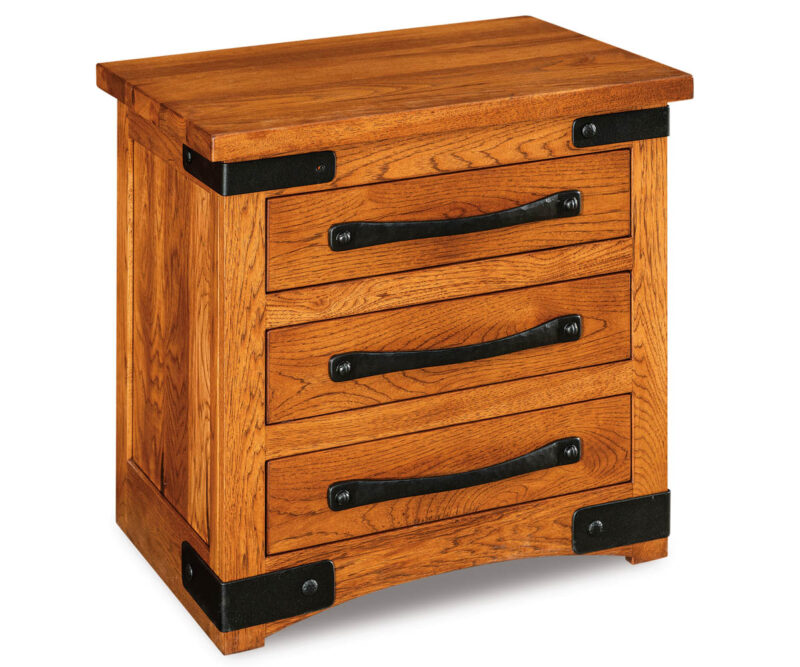 Orewood 3 Drawer Nightstand - 25"W