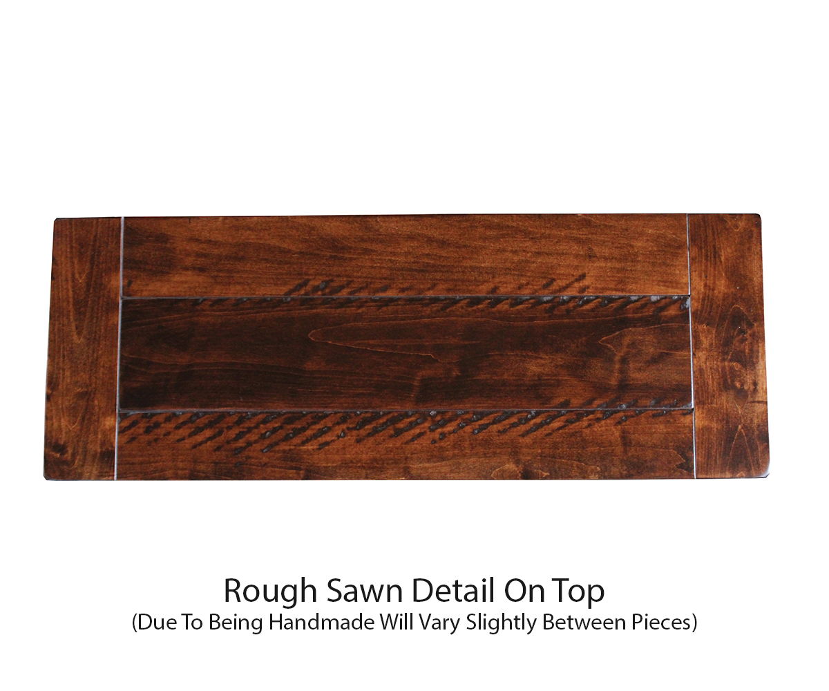 Seneca Coffee Table With Iron Base - Image 2