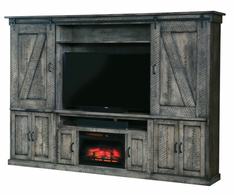 Durango Fireplace Wall Unit