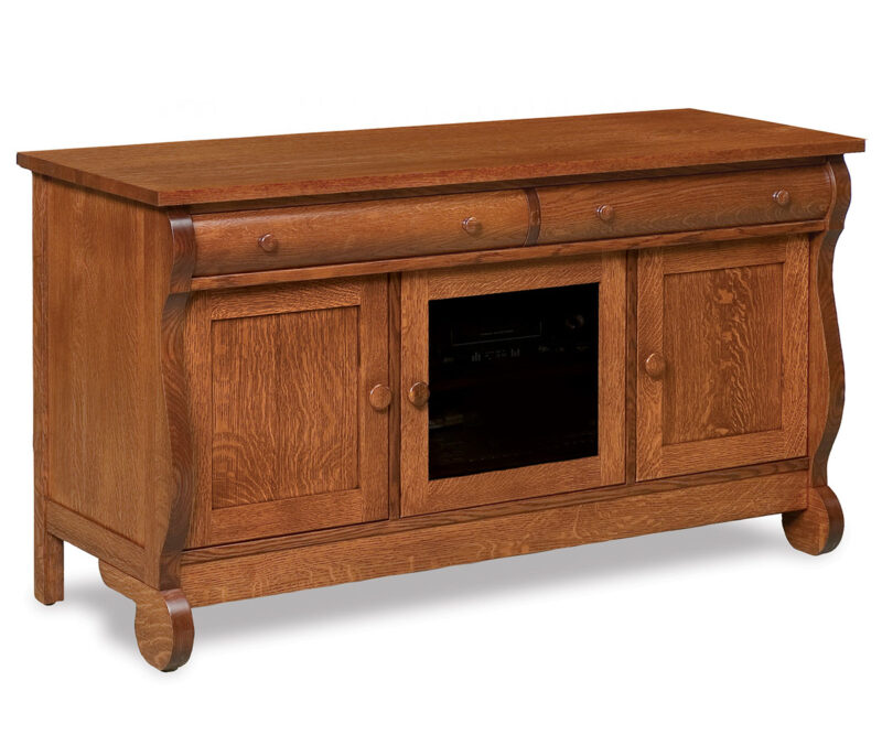 Old Classic Sleigh Media Stand - 60"W