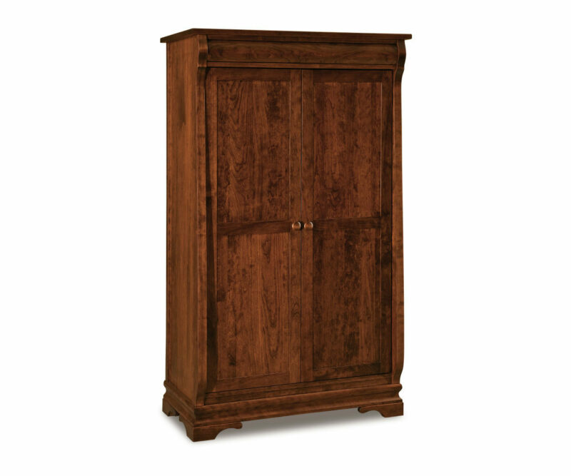 Chippewa Sleigh Wardrobe Armoire - 43"W