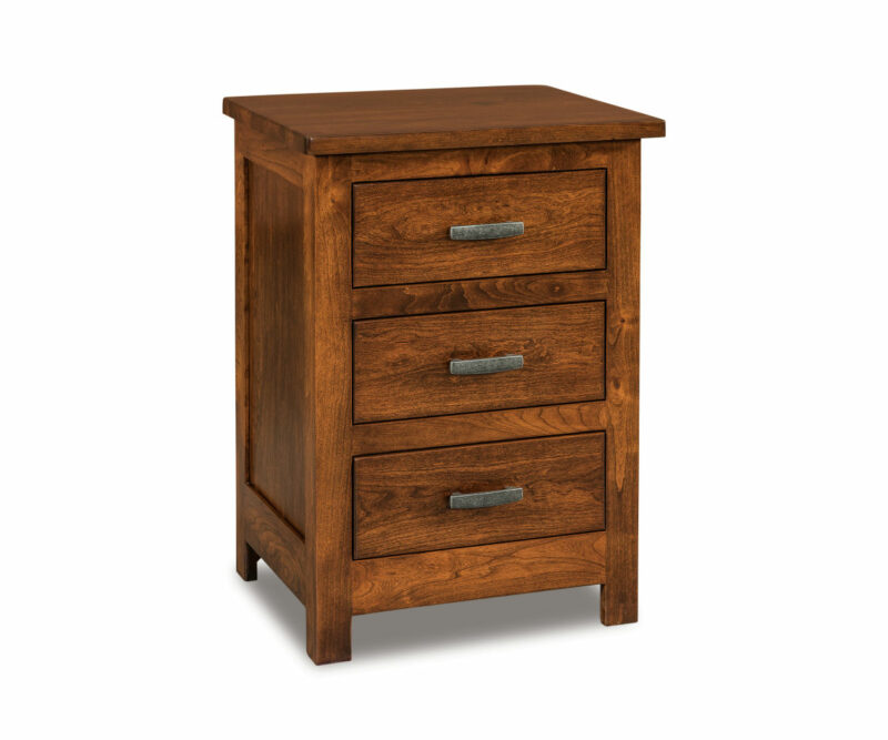 Flush Mission 3 Drawer Nightstand