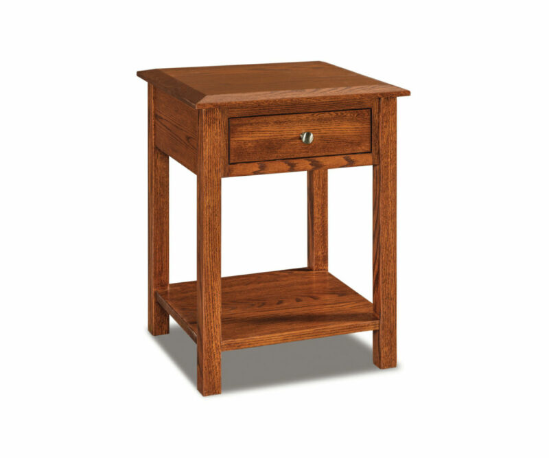 Finland 1 Drawer Open Nightstand