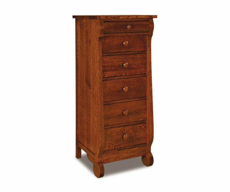 Old Classic Sleigh 6 Drawer Lingerie Chest
