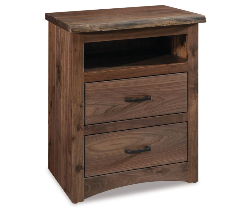 Live Wood 2 Drawer Nightstand