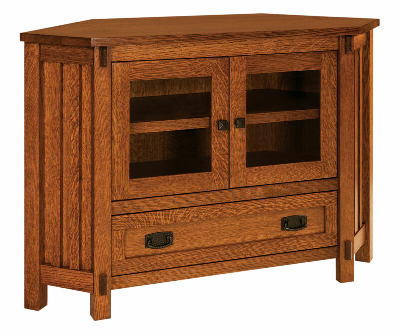 Rio Mission Corner Cabinet - 49"W