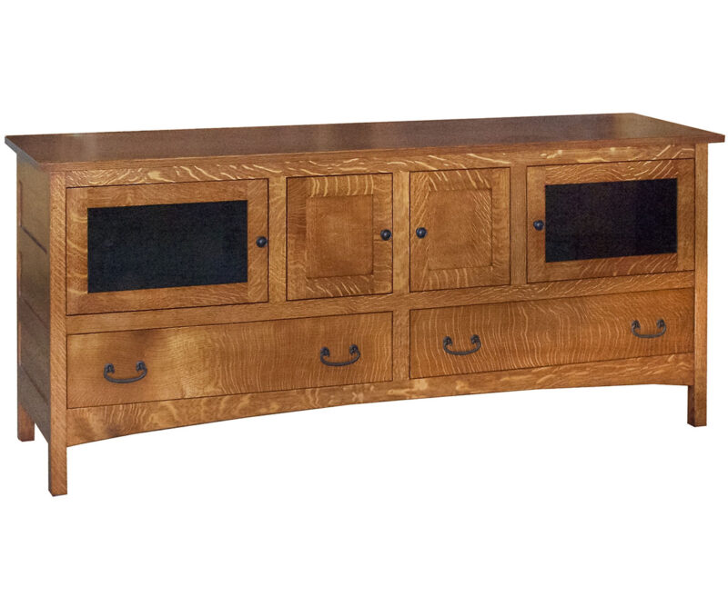 Granny Mission TV Cabinet - 71½"W