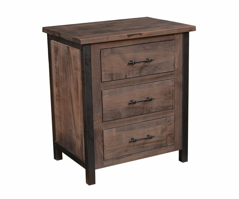 Structura 3 Drawer Nightstand