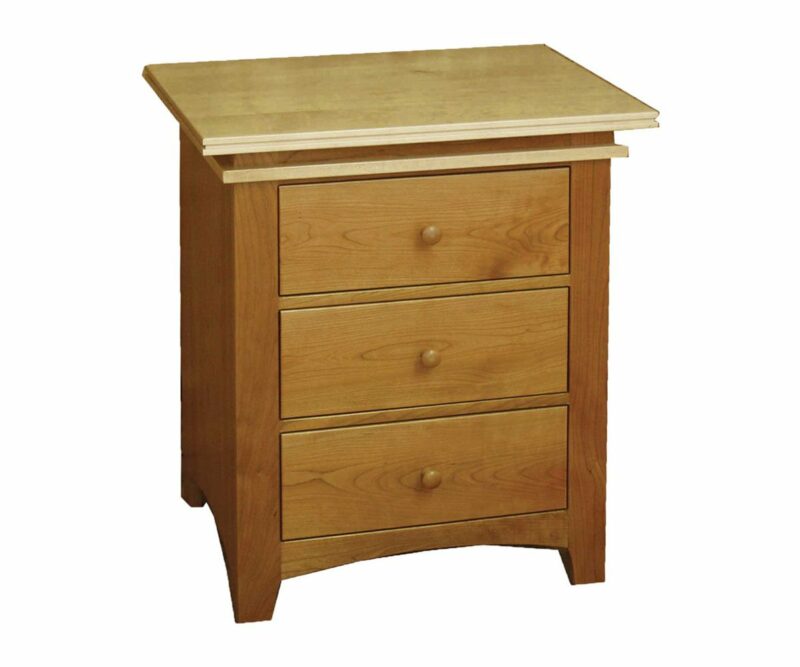 Maple Creek 3 Drawer Nightstand