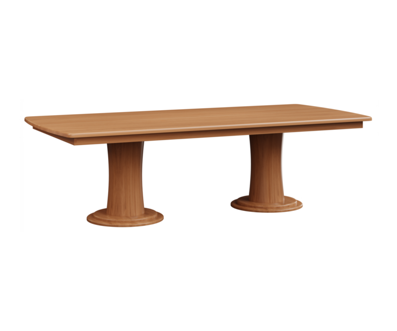 Alana Double Pedestal Table