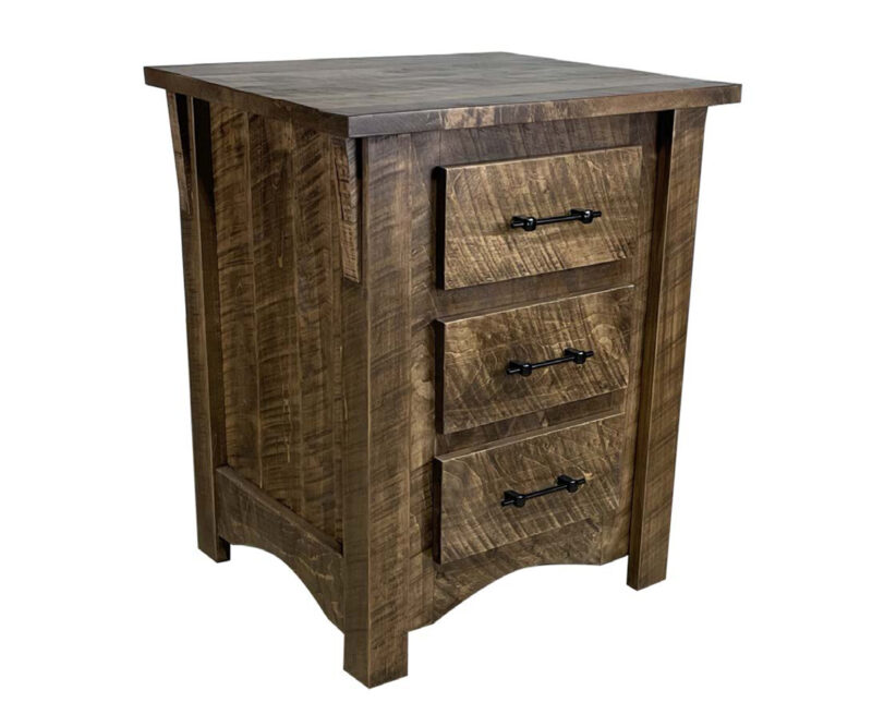 Denali 3 Drawer Nightstand