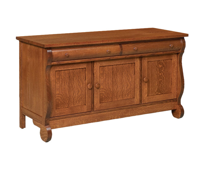 Old Classic Sleigh Media Stand - 60"W