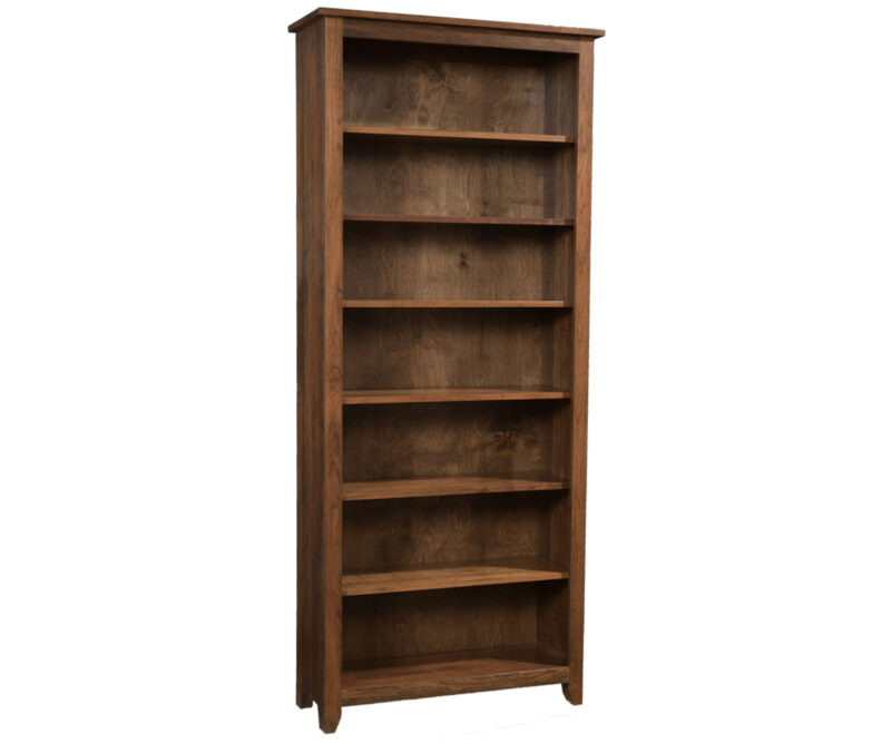 Modern Mission Open Bookcase - 84"H