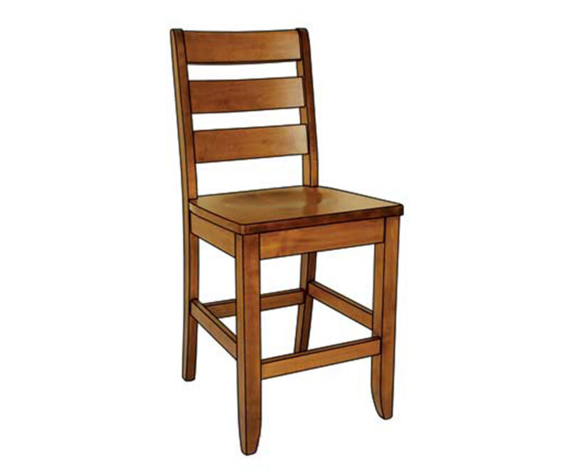 Dutch Ladder Bar Chair