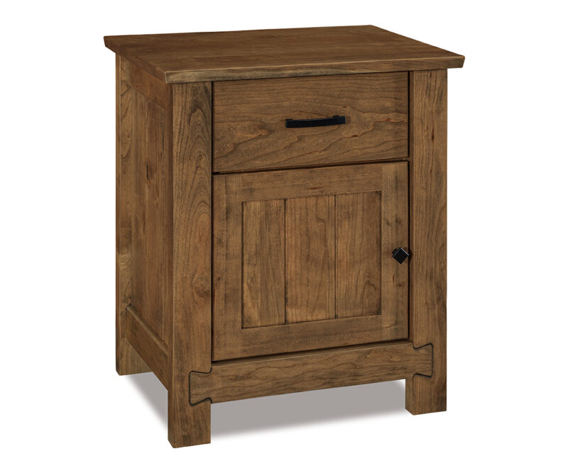 Dovetail 1 Drawer 1 Door Nightstand