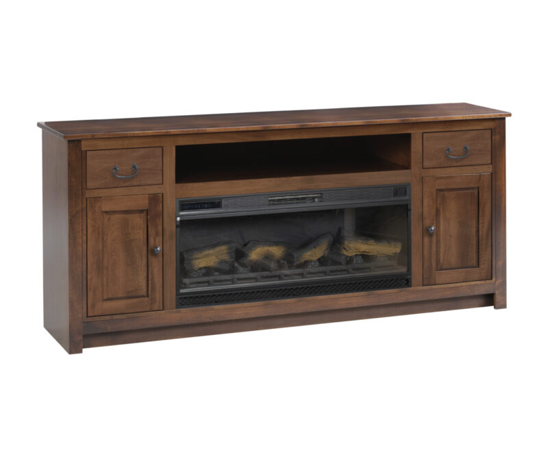 Berlin Fire Box TV Stand - 80"