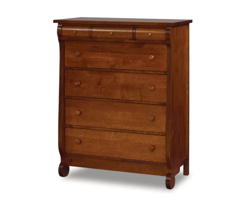 Old Classic Sleigh 7 Drawer Chest