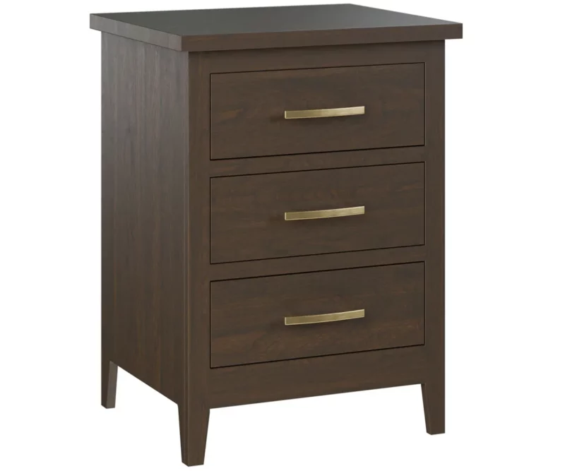 Lakeside 3 Drawer Nightstand