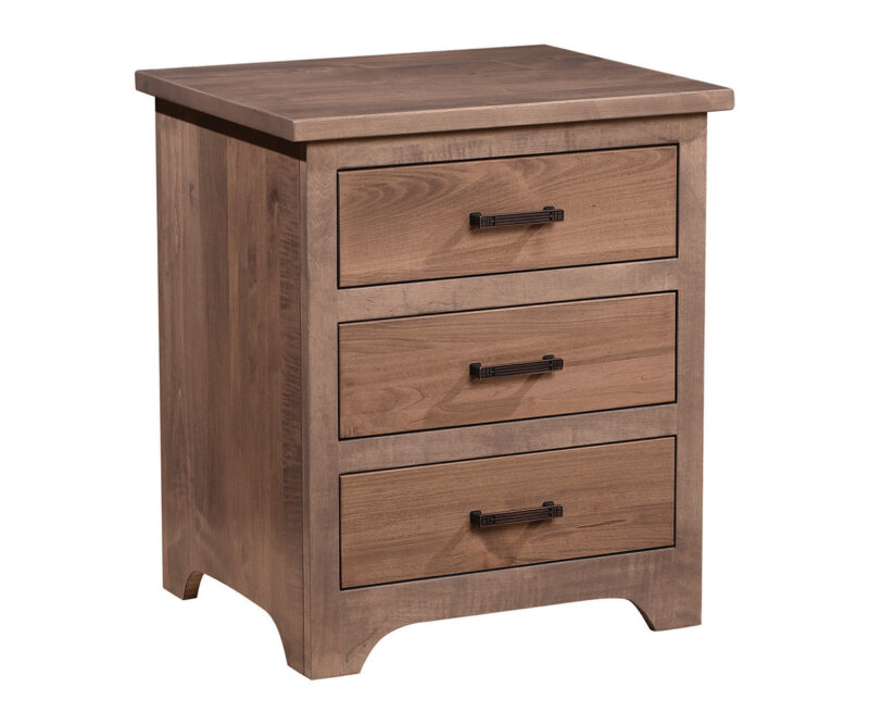 Kentucky Shaker 3 Drawer Nightstand