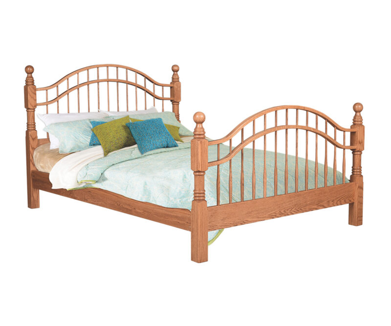 Country Double Bow Bed
