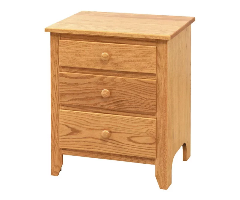 Scenic Shaker 3 Drawer Nightstand