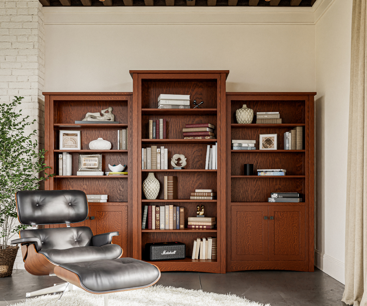 Aspen Corner/Wall Unit Bookcase Collection Gigglin' Pig Caledonia